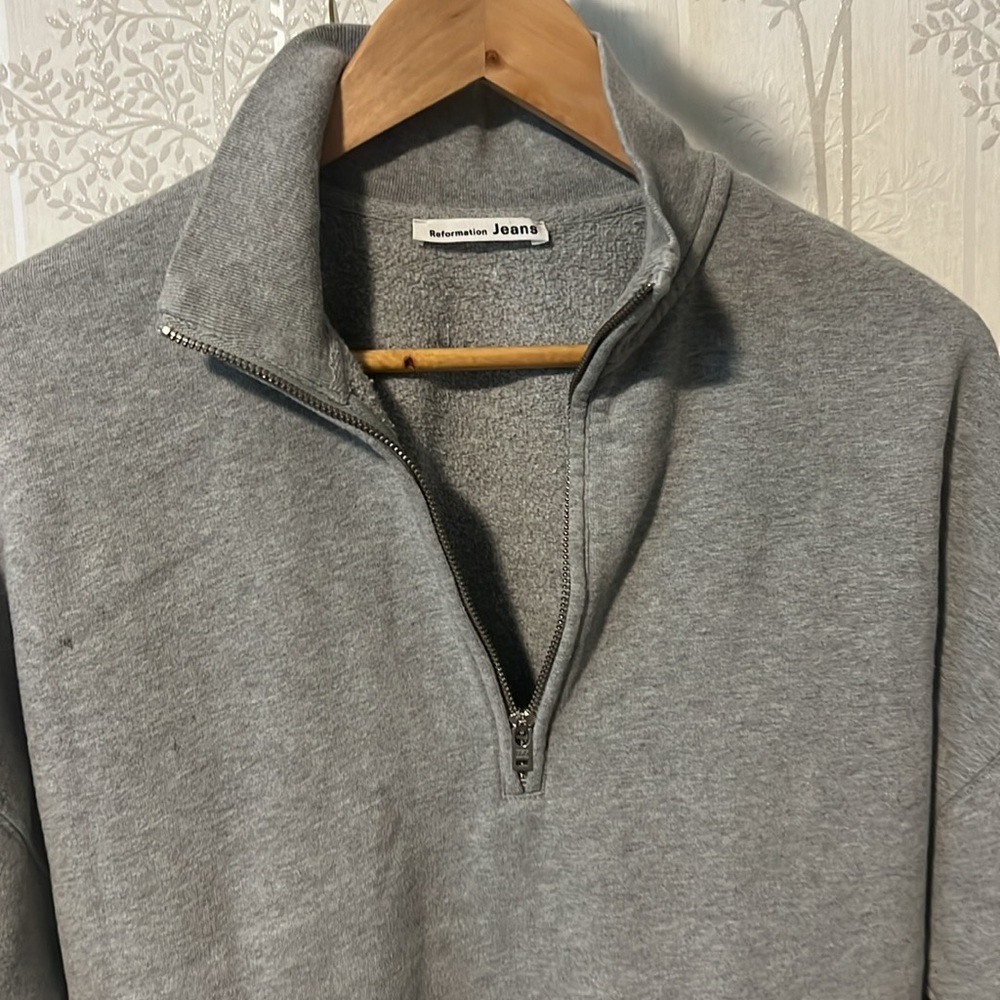 Reformation 1/4 zip - Picture 3 of 5